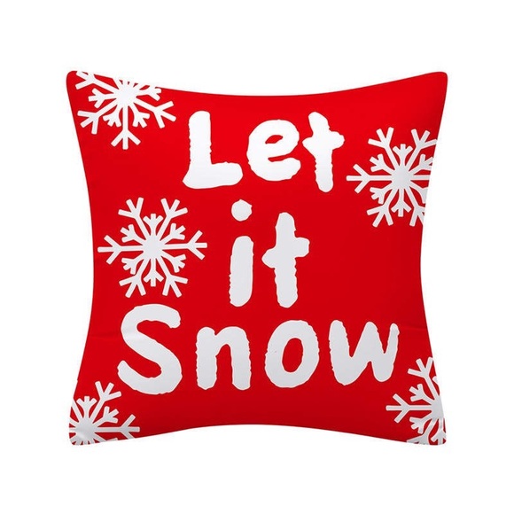 SET OF 4 CHRISTMAS PILLOWCASES 18X18 - Picture 1 of 1